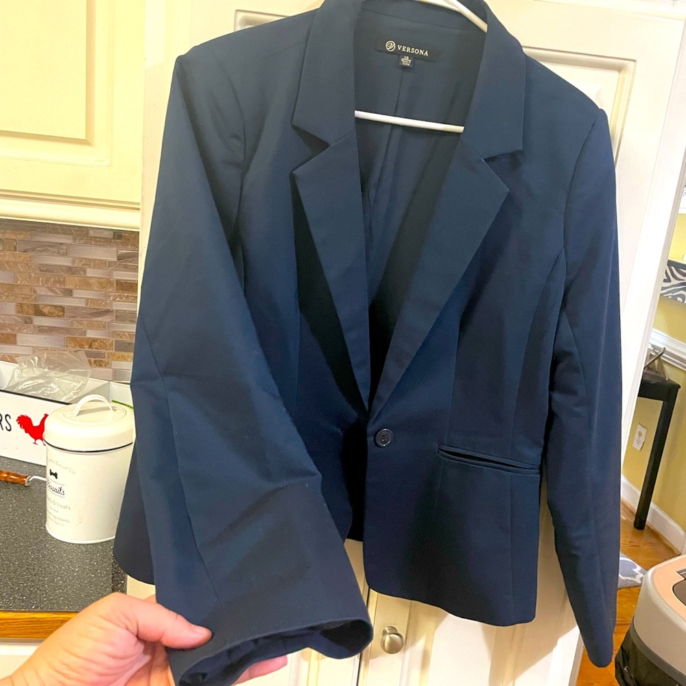 Ladies Versona Blazer Navy Size 16
